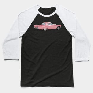 1957 Ford Thunderbird Vintage Classic Automobile Baseball T-Shirt